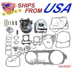Engine Rebuild Kit Cylinder Kit Engine Head 157QMJ Chinese 150cc GY6 Scooter