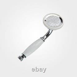 Enora Traditional Bathroom Thermostatic Shower Mixer Dual Head & Slider Rail