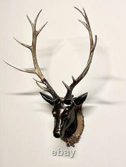 Extra Large Resin Stag Head Deer Head Wall Mounted Wall Art Sculpture
