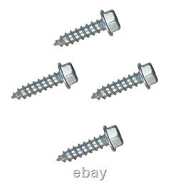 FLANGED SELF TAPPING SCREWS ZINC PLATED HEXAGON HEX HEAD TAPPERS No. 6,8,10,12,14