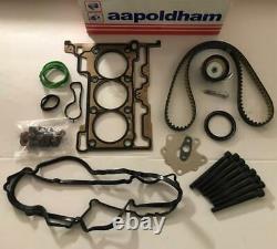 FORD ECOBOOST 1.0 998cc 2012-2017 TIMING BELT KIT + HEAD GASKET SET & BOLTS