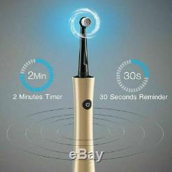 Fairywill Rotary Electric Toothbrush with Round Brush Heads 3 Mode Deep Cleaning