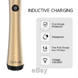 Fairywill Rotary Electric Toothbrush with Round Brush Heads 3 Mode Deep Cleaning