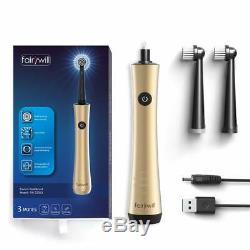 Fairywill Rotary Electric Toothbrush with Round Brush Heads 3 Mode Deep Cleaning