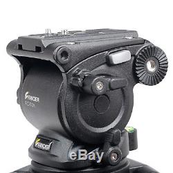 Fancier FC-270A 6KG Load Fluid Head Professional Video Camera Camcorder Tripod