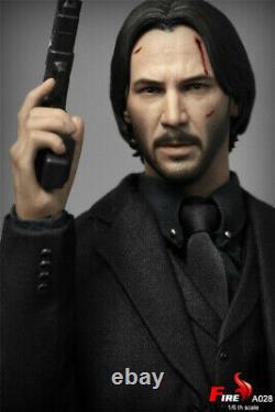 Fire A028 1/6 Keanu Reeves Killer Man 12'' Male Action Figure Model Soldier Toys