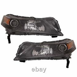 Fit ACURA TL 2009-2011 LEFT RIGHT HID HEADLIGHTS HEAD LIGHTS LAMPS NEW PAIR