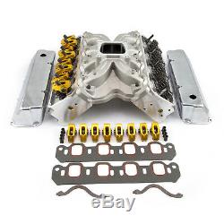 Fits Ford 302 351C Cleveland Solid FT Cylinder Head Top End Engine Combo Kit