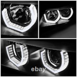 For 09-12 Bmw E90 3d Led U-halo 4-door Projector Headlight Head Lamps+tool Set