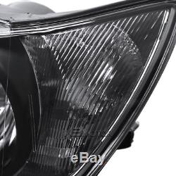 For 2001-2005 Lexus IS300 Black Replacement Headlights Head Lamps Left+Right