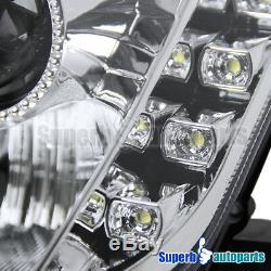 For 2003-2005 Nissan 350Z SMD LED HID Projector Headlights Head Lamps