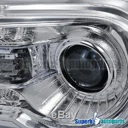 For 2005-2010 Chrysler 300C SMD LED DRL Projector Headlights Head Lamps