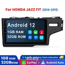 For Honda Fit Jazz 2014-2015 Carplay Android 12.0 Car Stereo Radio GPS Navi WiFi