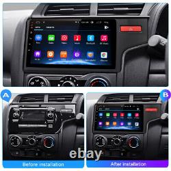 For Honda Fit Jazz 2014-2015 Carplay Android 12.0 Car Stereo Radio GPS Navi WiFi