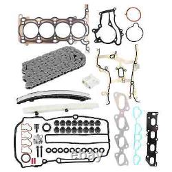 For VAUXHALL CORSA 1.2 1.4 A12XER A14XER HEAD GASKET SET BOLT TIMING CHAIN KIT