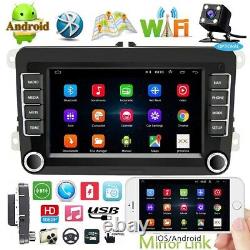 For VW Golf Mk5 Mk6 POLO Bluetooth Radio Sat-Nav GPS Andriod Player Head Unit