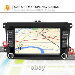 For VW Golf Mk5 Mk6 POLO Bluetooth Radio Sat-Nav GPS Andriod Player Head Unit