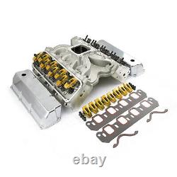 Ford 302 351C Cleveland CNC Solid-R Cylinder Head Top End Engine Combo Kit