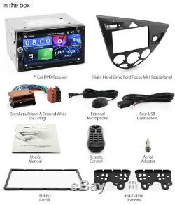 Ford Focus MK1 1998-2004 Car DVD MP3 Player Head Unit Radio Stereo Fascia Kit 2G