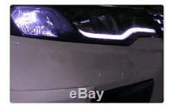 Front Head Light Eyeline LED Module Kit for Kia 11 12 2013 Cerato / Forte Koup