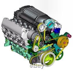 GM Truck 5.3L 2014-18 Whipple Supercharger Intercooled 2.9L Complete System Kit