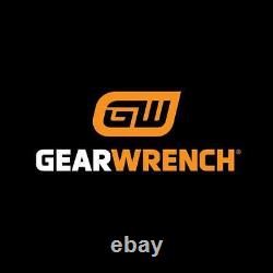 Gearwrench 81363T 1/2 Drive 90-Tooth Locking Flex Head Teardrop Ratchet 24