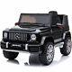 Go Wheels 12v Kids Car Mercedes G63 Ride On Toys Remote Control Mp3 Music Black