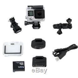 GoPro HERO4 Black Edition +2 Extra Battery +Head Strap 64GB All In 1 PRO Acc Kit