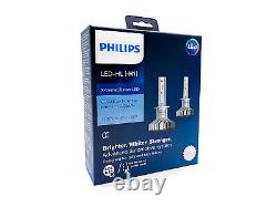 H1 LED PHILIPS Xtreme Ultinon Car Headlight Bulbs 6500K White +200% 11258XUX2