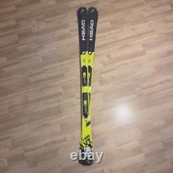 HEAD V-Shape V8 Skis 170cm (Black/Yellow) Brand New Original Retail £600