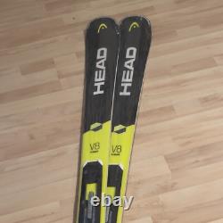 HEAD V-Shape V8 Skis 170cm (Black/Yellow) Brand New Original Retail £600