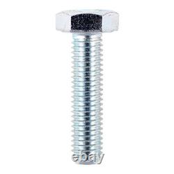 HEX SET SCREWS BOLT HEX HEAD FULLY THREADED DIN933 M4 M5 M6 M8 M10 M12 12-200mm