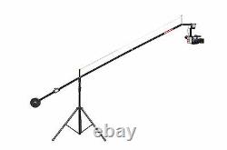 Hague Camera Crane Kit with Jib, Stand & Motorized Pan & Tilt Head (K10-UPH)