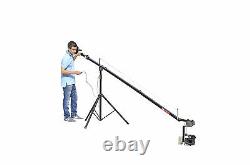 Hague Camera Crane Kit with Jib, Stand & Motorized Pan & Tilt Head (K10-UPH)