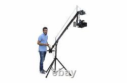 Hague Camera Crane Kit with Jib, Stand & Motorized Pan & Tilt Head (K10-UPH)