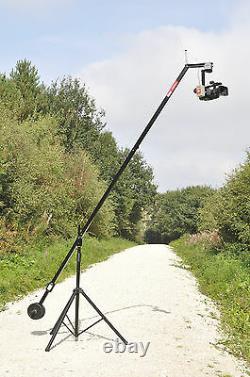 Hague Camera Crane Kit with Jib, Stand & Motorized Pan & Tilt Head (K10-UPH)