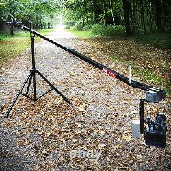 Hague Camera Crane Kit with Jib, Stand & Motorized Pan & Tilt Head (K10-UPH)