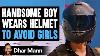 Handsome Boy Wears Helmet To Avoid Girls What Happens Is Shocking Dhar Mann Studios
