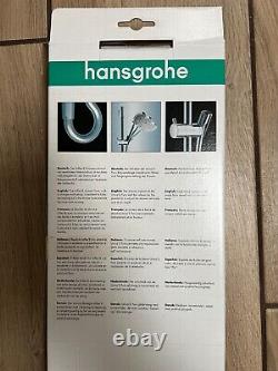 Hansgrohe Unica Shower Rail S Puro 90 Cm With Shower Hose, Matt Black, 28631670