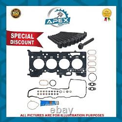 Head Gasket Set & Head Bolt Set For Qashqai 1.3 Dig-t Petrol Hr13ddt 02-11086-02