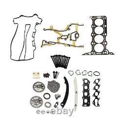 Head Gasket Set Timing Chain Kit For Vauxhall Corsa C & D 1.2 1.4 Z12xep Z14xep