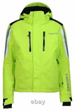 Head Men's Ski and Winter Snowboard Jackets Pro 3D rrp £269 Blue Black Yellow