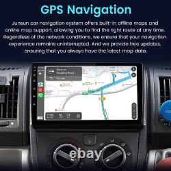 Head Unit For 2011-2022 Fiat Ducato Peugeot Boxer Citroen Jumper Carplay Radio