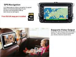 Head Unit GPS SATNAV Bluetooth For VW Transporter T5 Jetta Passat Golf MK5 OBDII