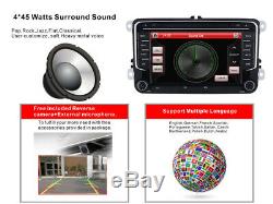 Head Unit GPS SATNAV Bluetooth For VW Transporter T5 Jetta Passat Golf MK5 OBDII