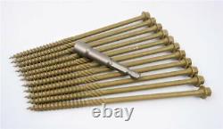 Hex Head Landscape Screws Sleeper Decking Fixing Timberfix Timberlok In-dex Type