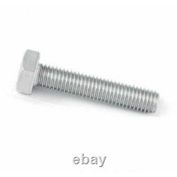 Hexagon Head Set Screw / Bolt A2 Stainless Steel DIN 933 M5 M6 M8 M10 M12 M16