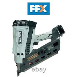 HiKOKI NR90GC2J8Z 7.2V 2x1.5Ah Clipped Head Gas Framing Nailer Kit Sequential