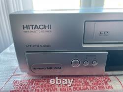 Hitachi VHS VCR Video Recorder 6 Head Nicam Stereo BRAND NEW WARRANTY