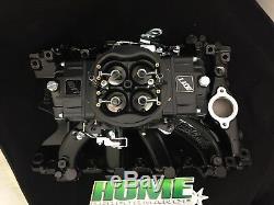 Holden Vn Heads 304 308 Black Victor Junior Intake Manifold & 750 HP Black Carby